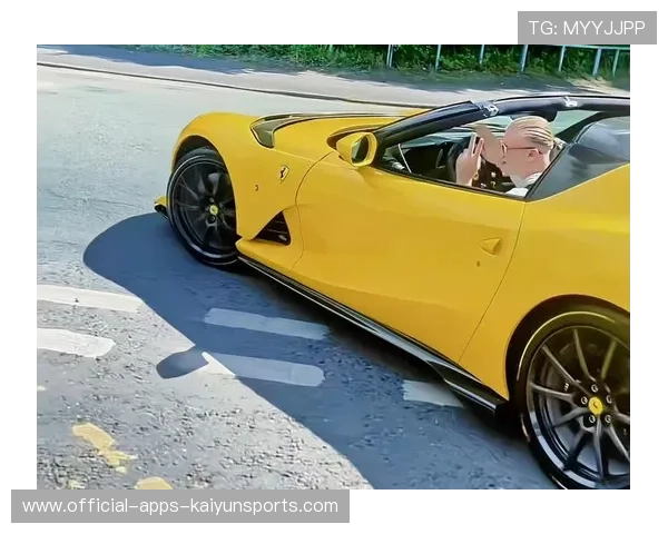 哈兰德开跑车走错路,笑死现场群众 哈兰德开跑车走错路,笑死现场群众